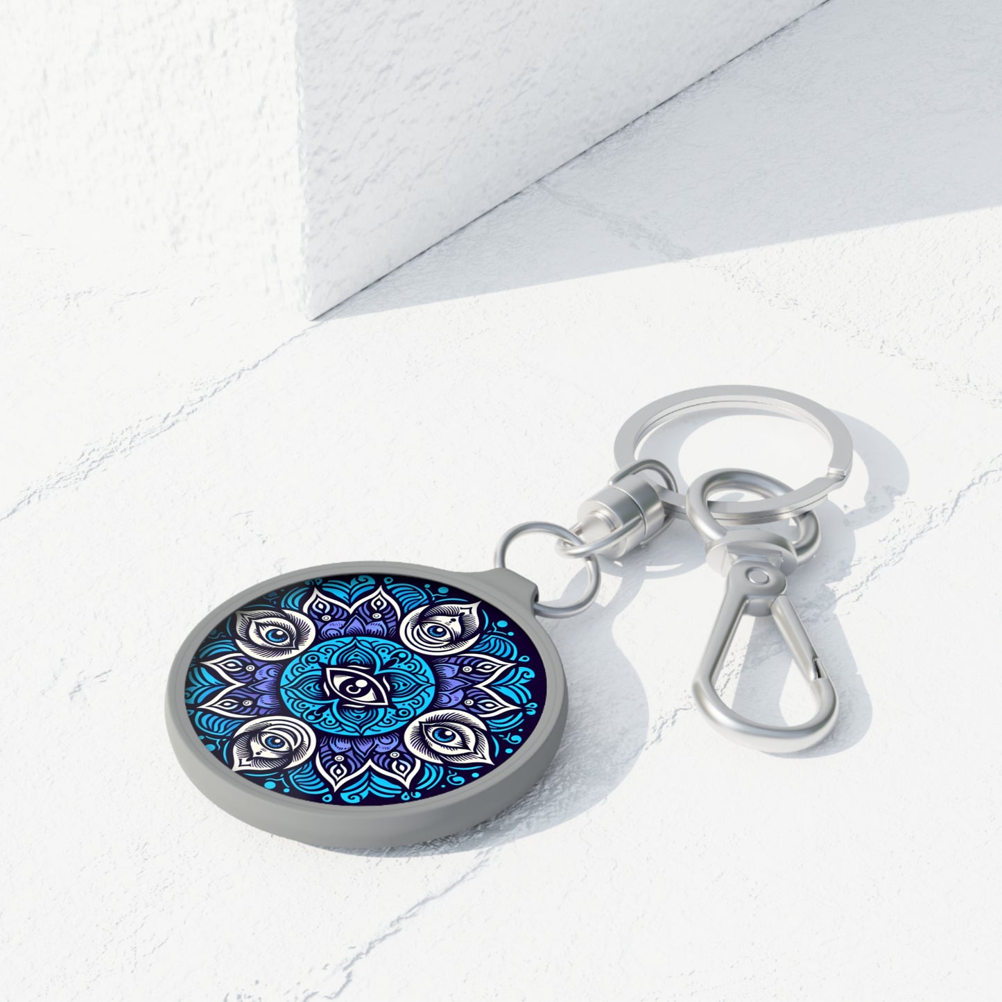 Keyring Tag - Third Eye Chakra