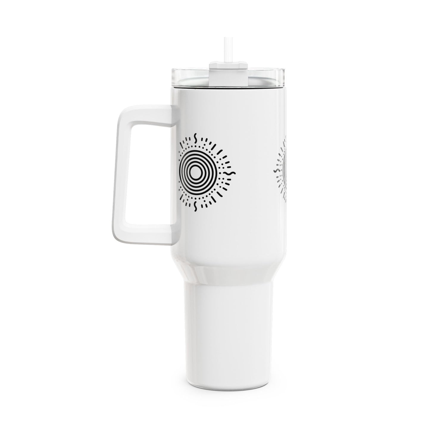 40oz Tumbler - Minimalist Sun Design