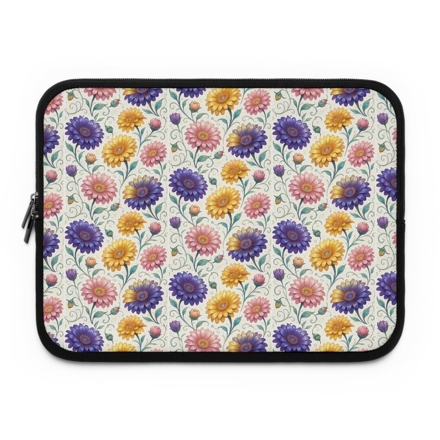 Laptop Sleeve: Floral Gerbera Print