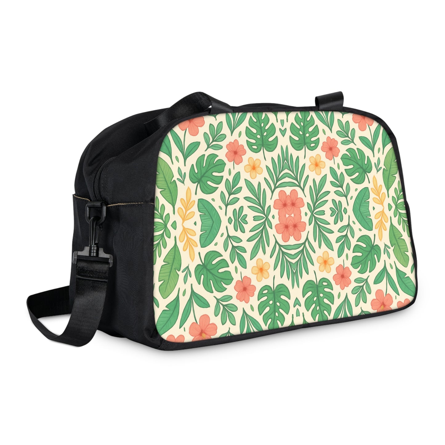 Fitness Bag - Tropical Pattern Design for Fitness Enthusiasts