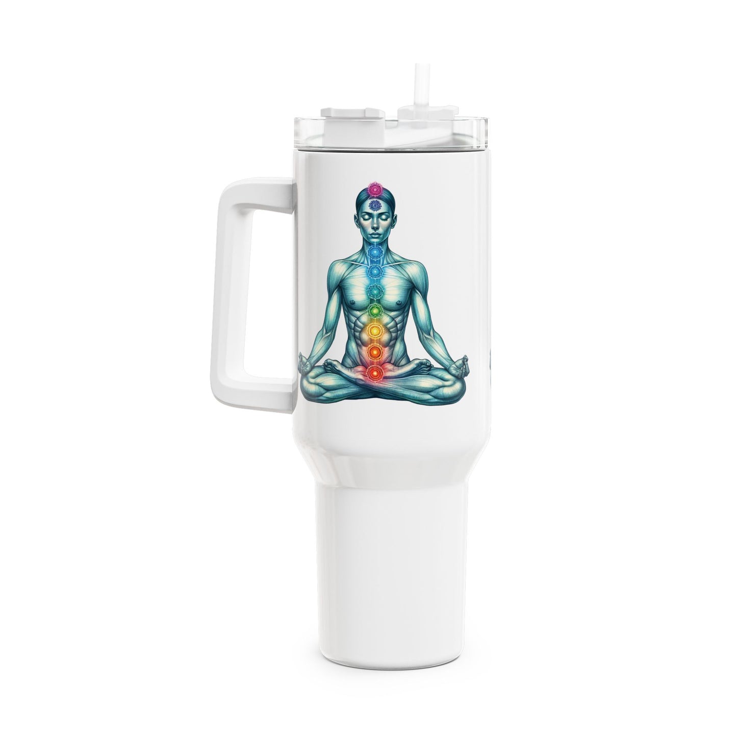 40oz Tumbler - Chakra Meditation Drinkware