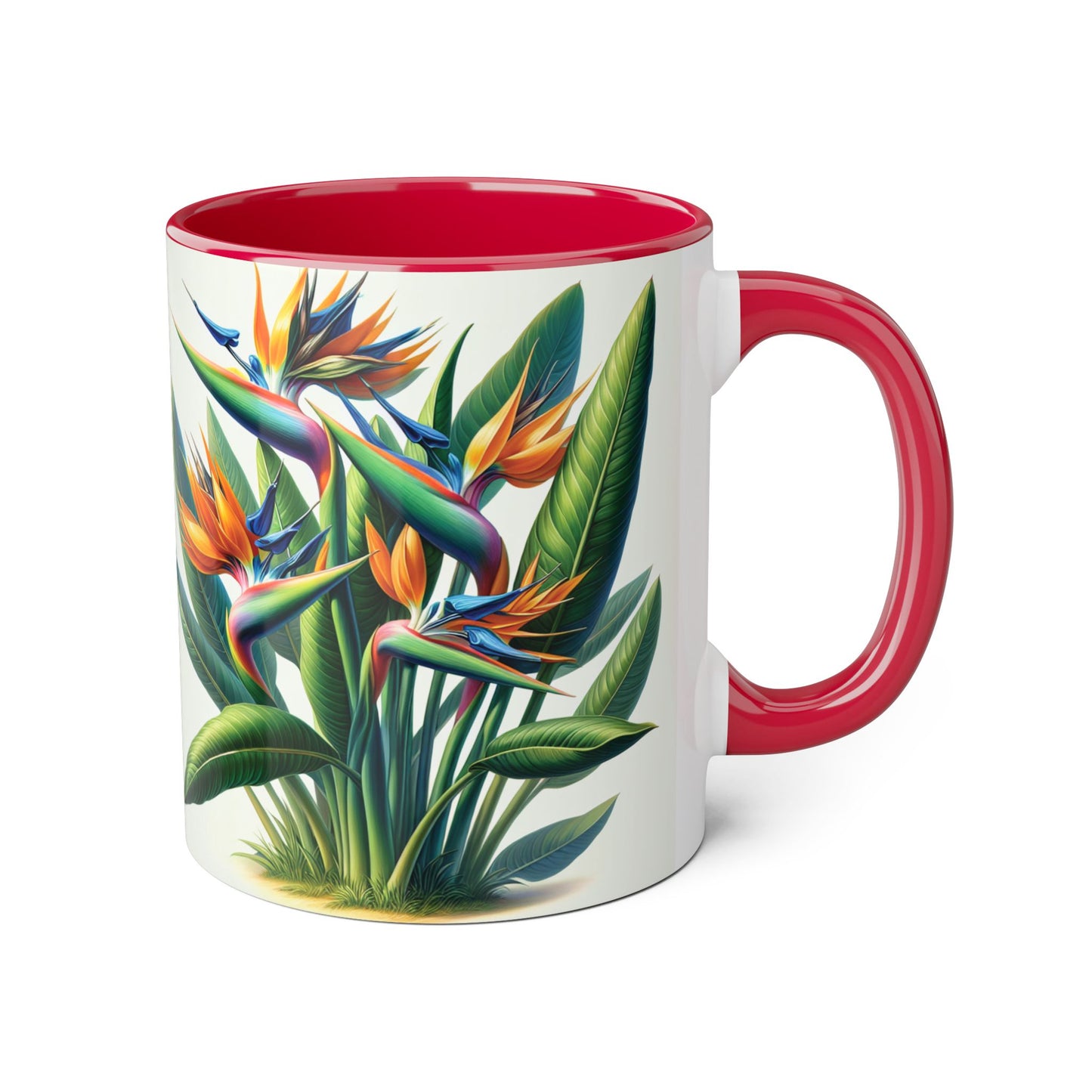 Bird of Paradise Plant Gift, Coffee Cup, Tea Mug, Botanical Kitchen Decor, Nature Lover, Housewarming Present, Tropical Vibes