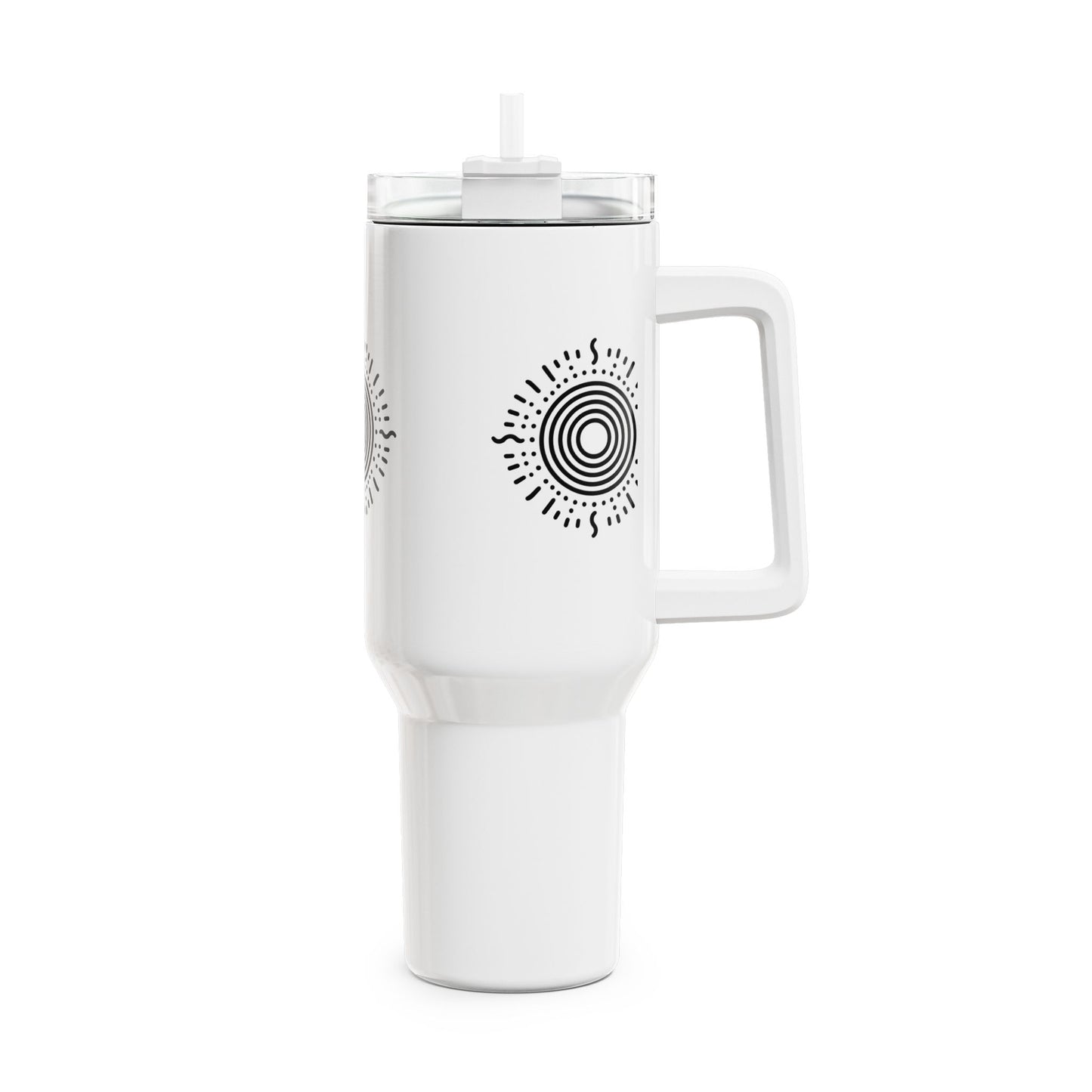 40oz Tumbler - Minimalist Sun Design