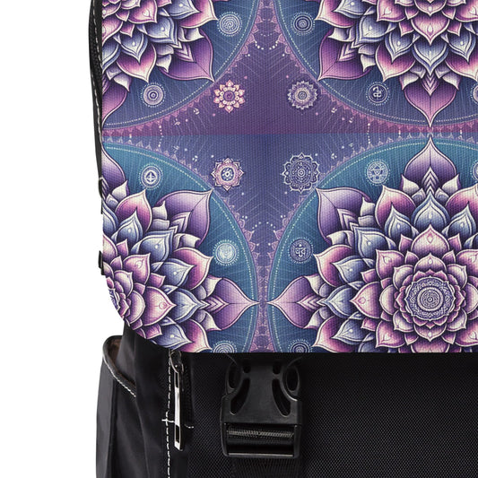 Crown Chakra Design Shoulder Backpack