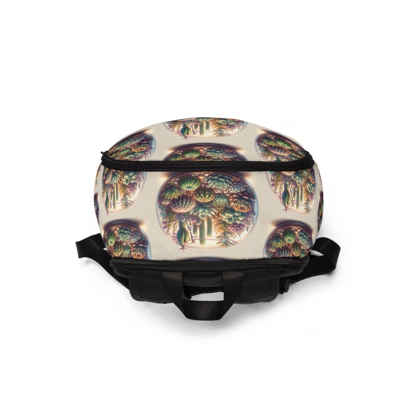 Fabric Backpack Cactus Terrarium