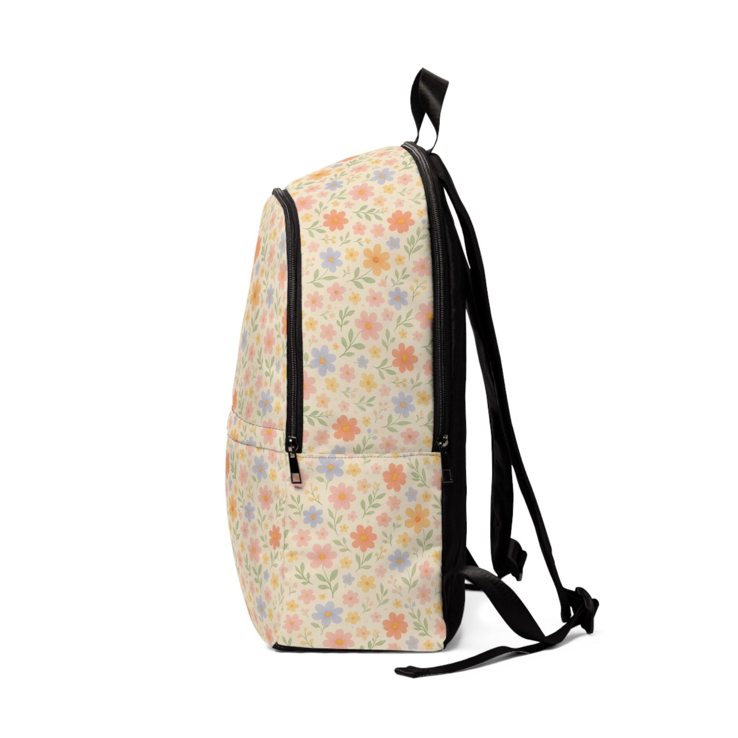 Fabric Backpack Floral Dainty Design