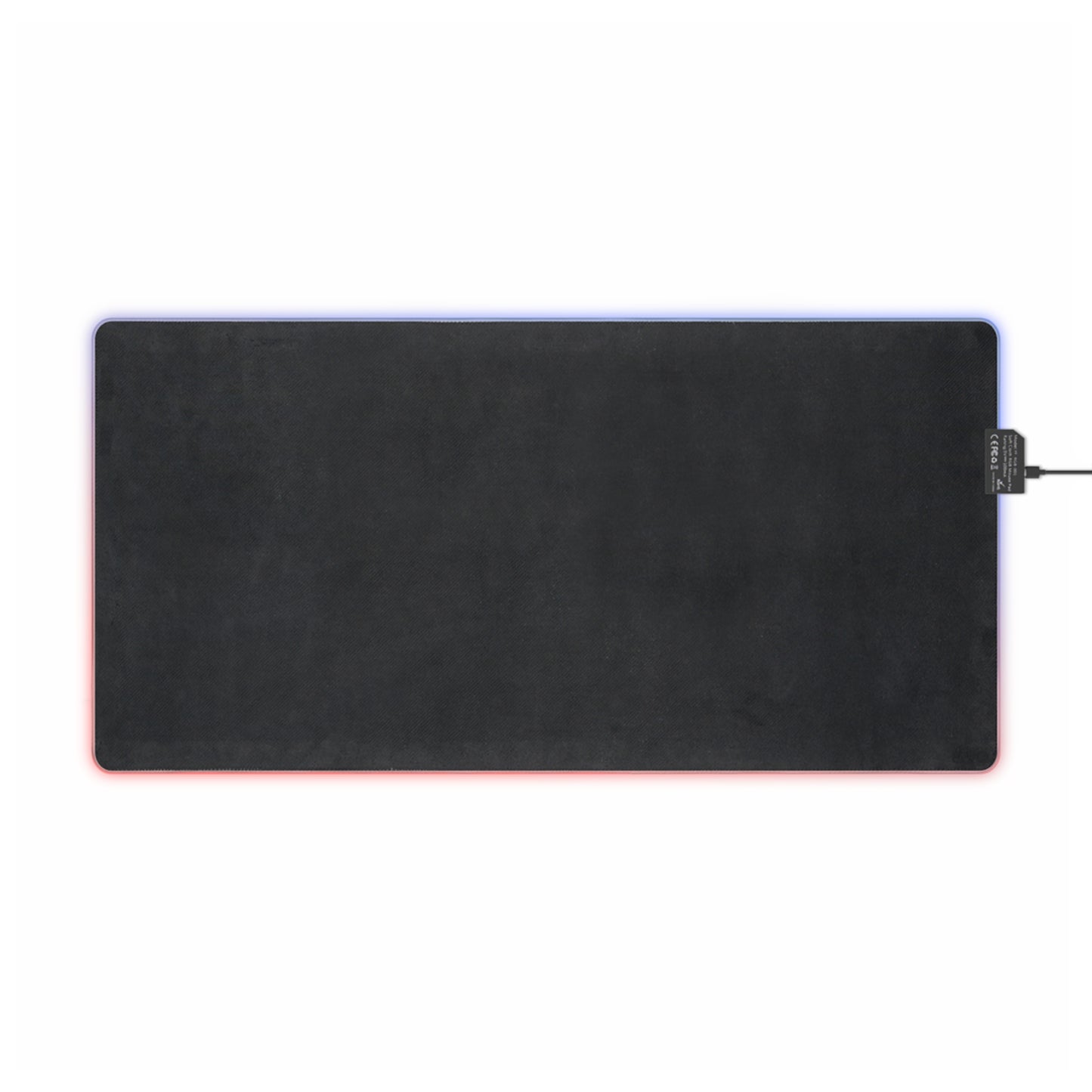 LED Gaming Mouse Pad - Minimalist Sun Design
