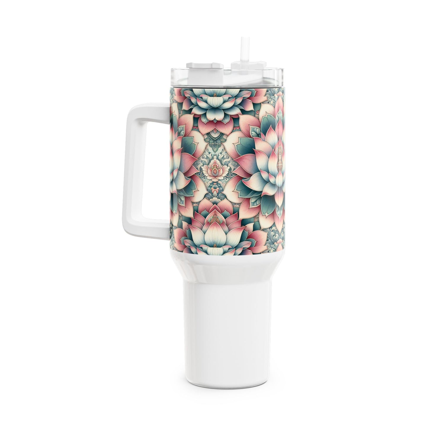40oz Tumbler - Lotus Flower Insulated Drinkware