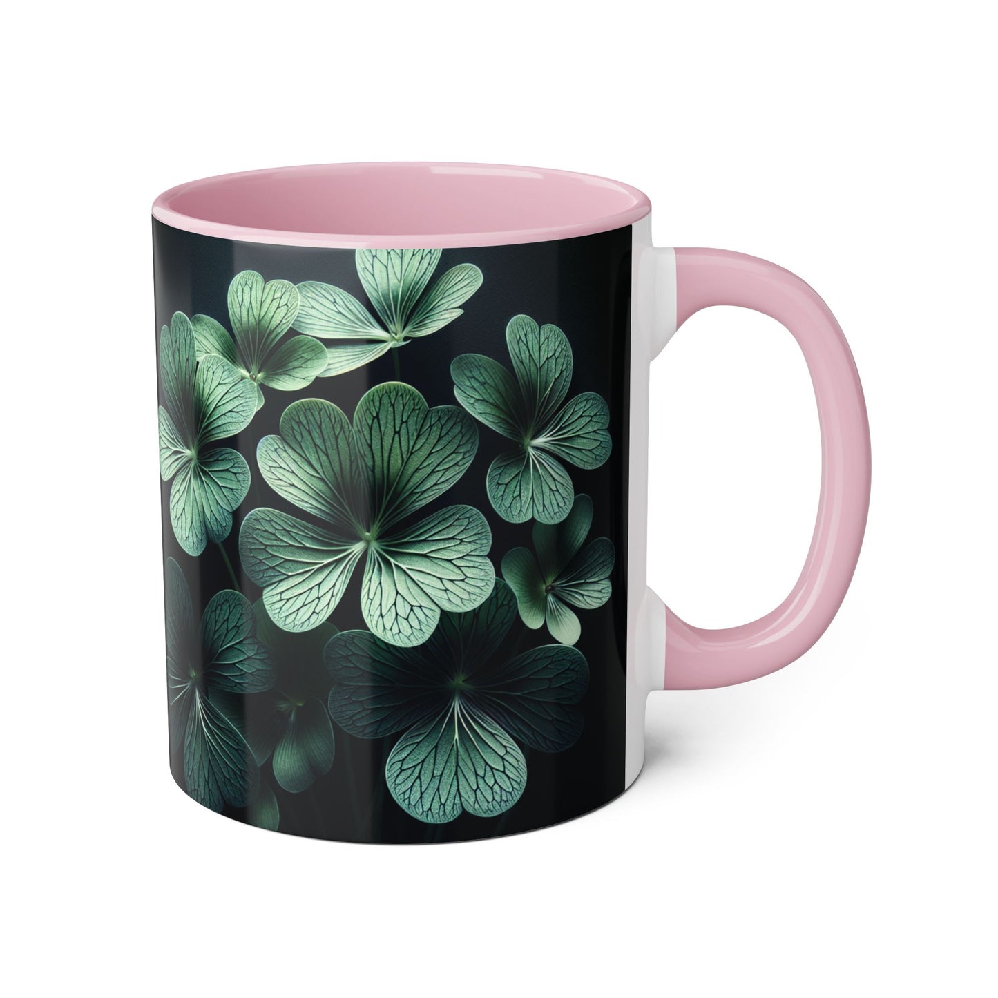 Oxalis Accent Mug, Floral Coffee Cup, Botanical Tea Mug, Nature Lover Gift, Plant Lady Mug, Unique Garden Drinkware