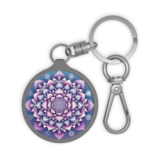 Keyring Tag - Crown Chakra