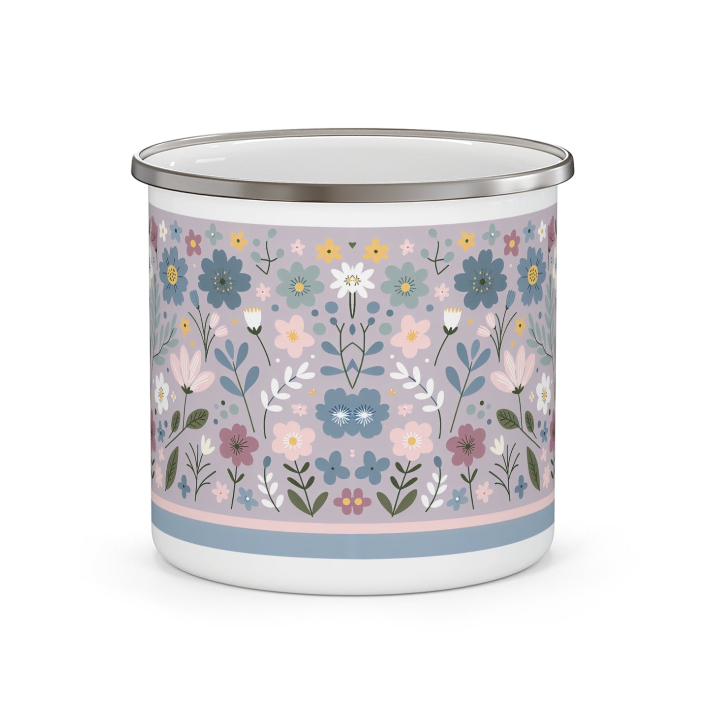 Camping Mug - Floral Design