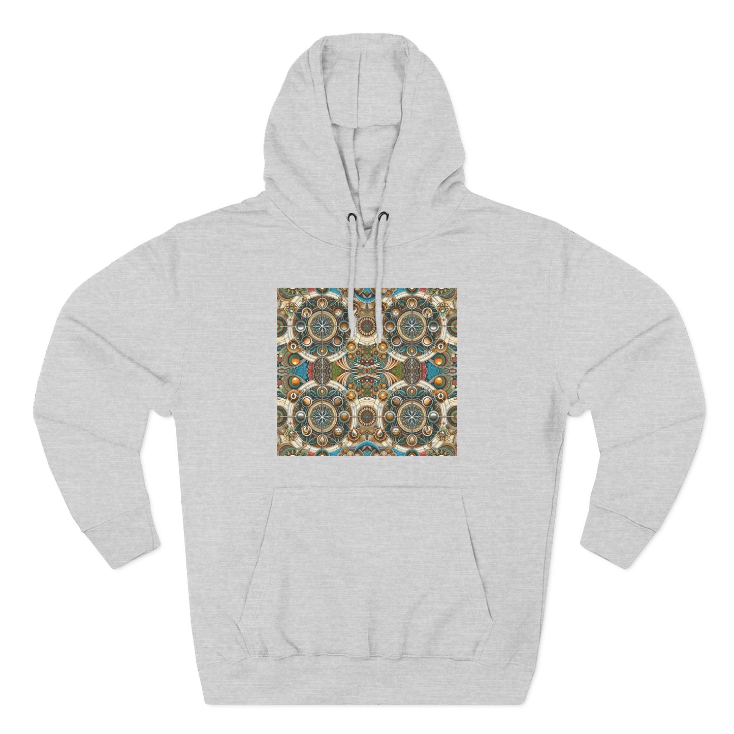 Fleece Hoodie - Symbol of Life Design