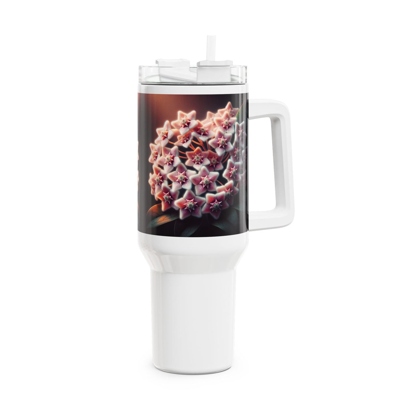 40oz Tumbler - Hoya Blooms Design