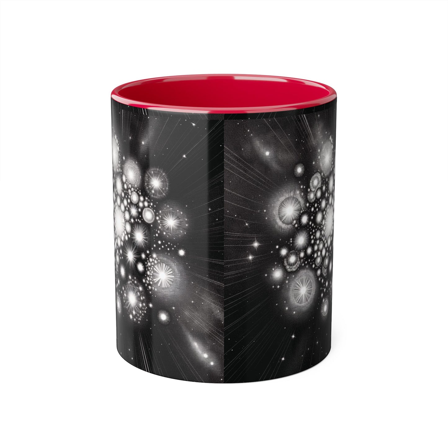 Star Cluster Accent Mug, Celestial Coffee Cup, Galaxy Tea Mug, Space Lover Gift, Astronomy Kitchen Decor, Unique Cosmic Drinkware