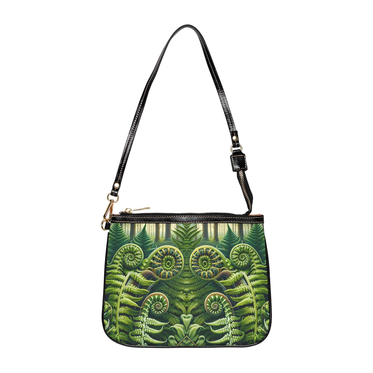Fern Leaves Small Shoulder Bag