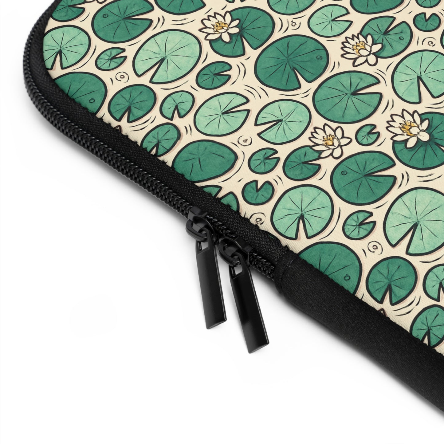 Laptop Sleeve: Lily Pad Design