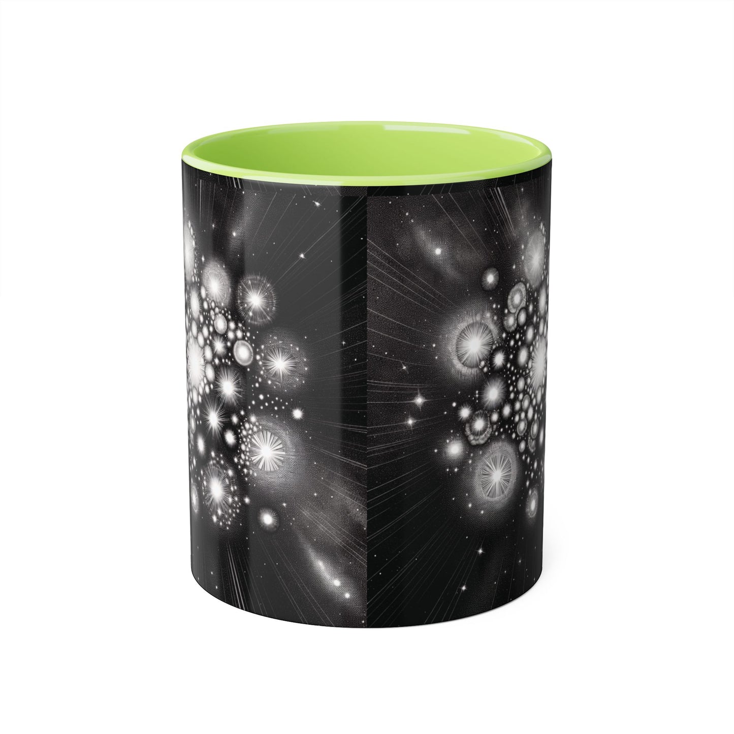 Star Cluster Accent Mug, Celestial Coffee Cup, Galaxy Tea Mug, Space Lover Gift, Astronomy Kitchen Decor, Unique Cosmic Drinkware