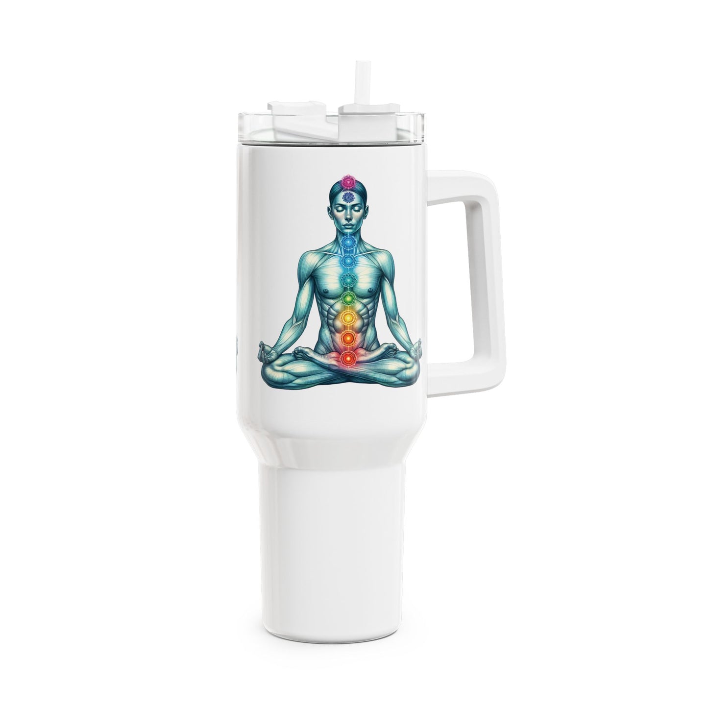 40oz Tumbler - Chakra Meditation Drinkware