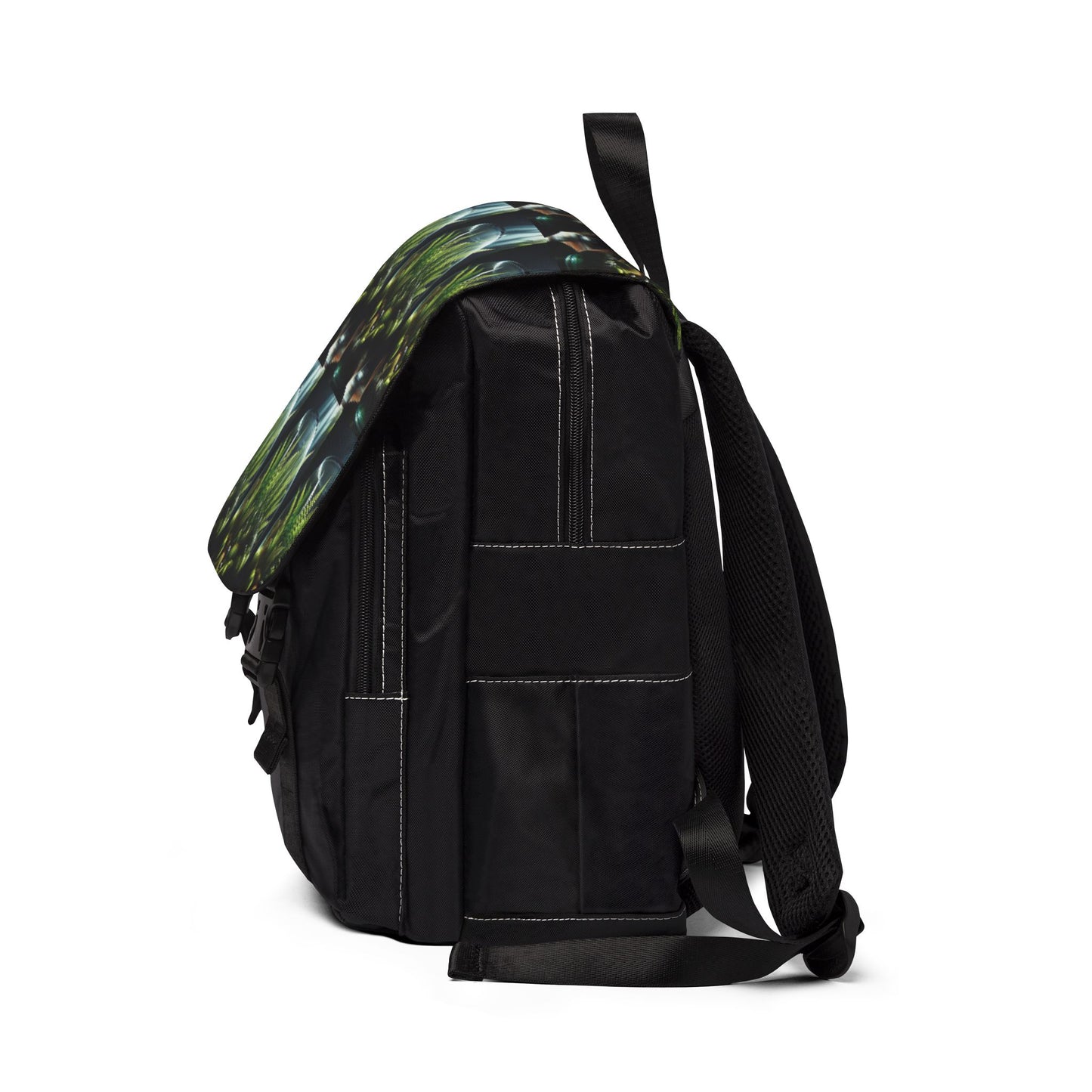 Green Fern Terrarium Shoulder Backpack