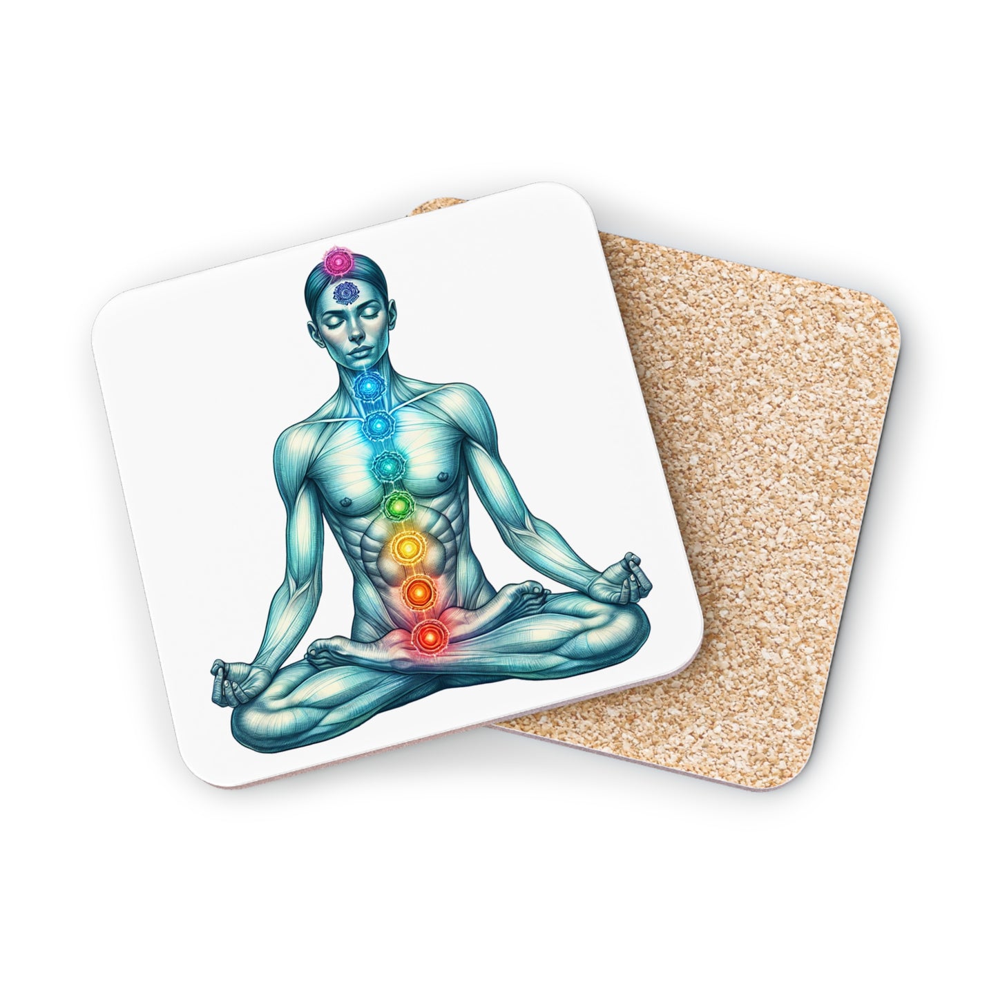 Coasters - Chakra Meditation Design
