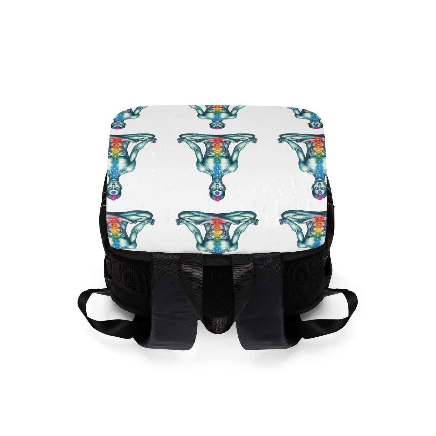 Chakra Meditation Design Shoulder Backpack