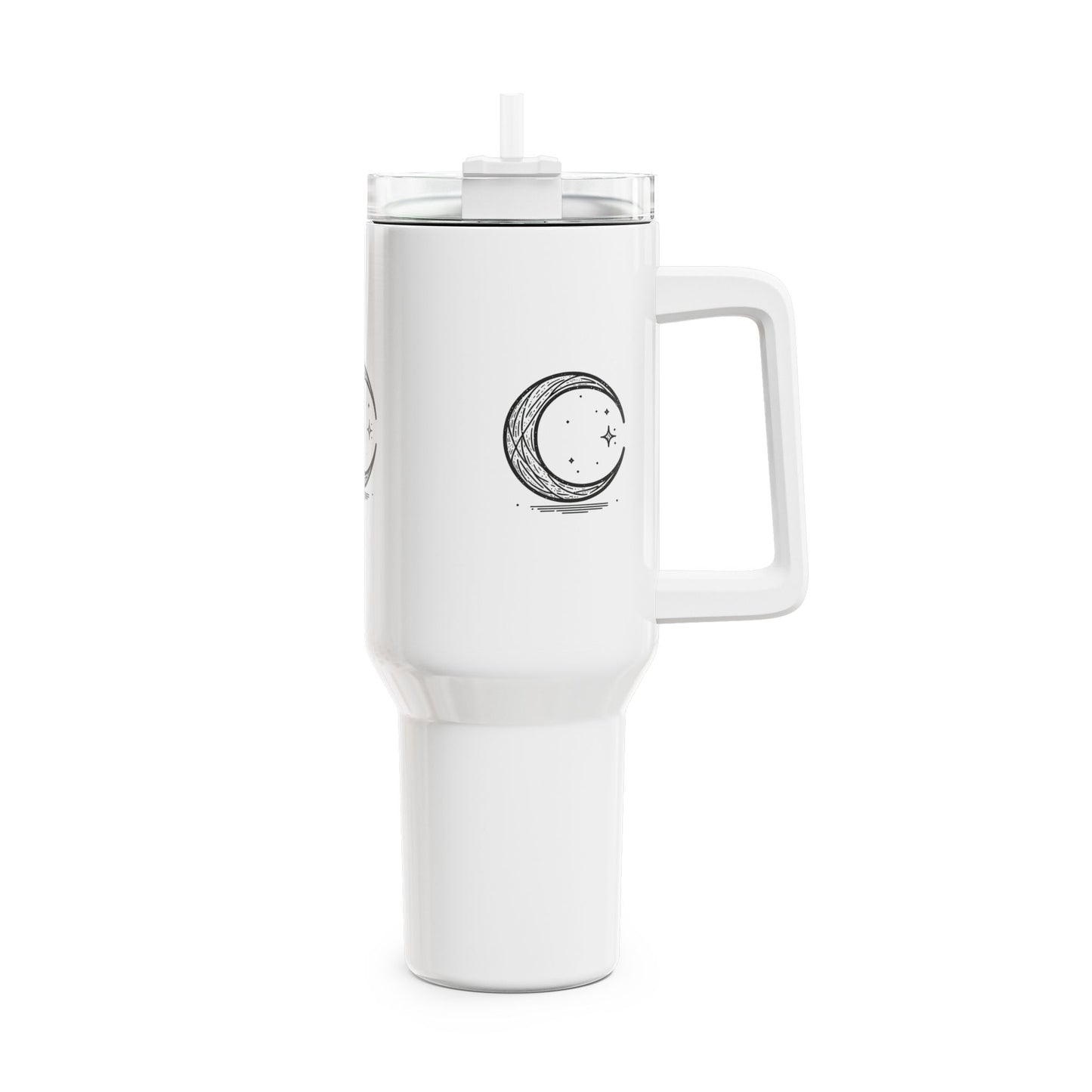 40oz Tumbler - Minimalist Moon Design