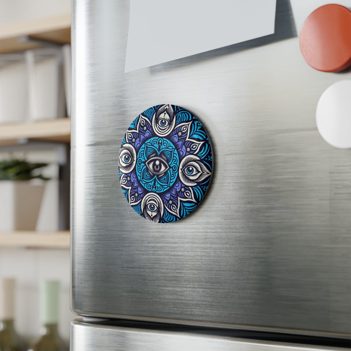 Button Magnet - Third Eye Chakra