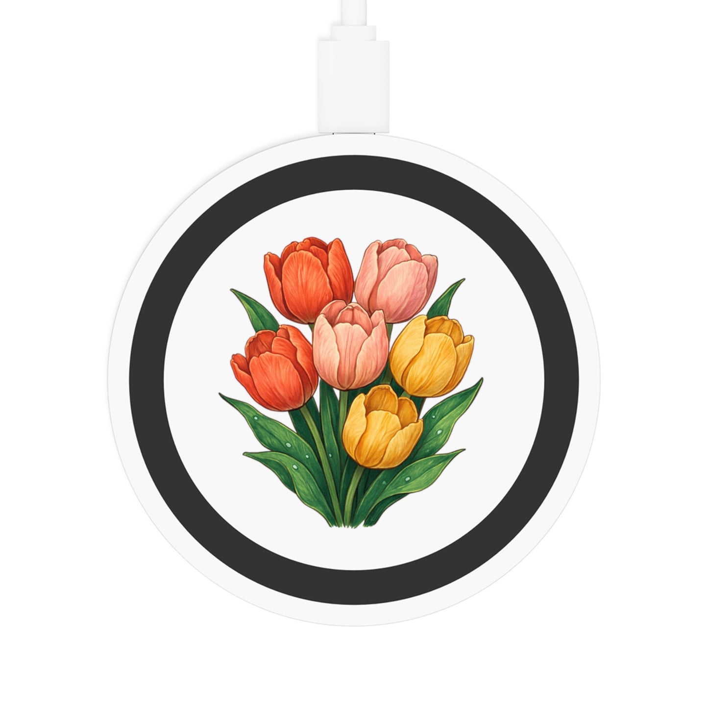 Wireless Charging Pad: Tulip Bundle Design
