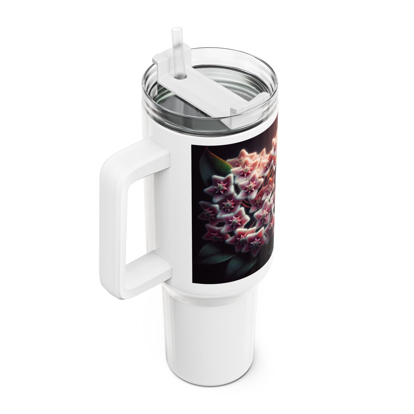 40oz Tumbler - Hoya Blooms Design