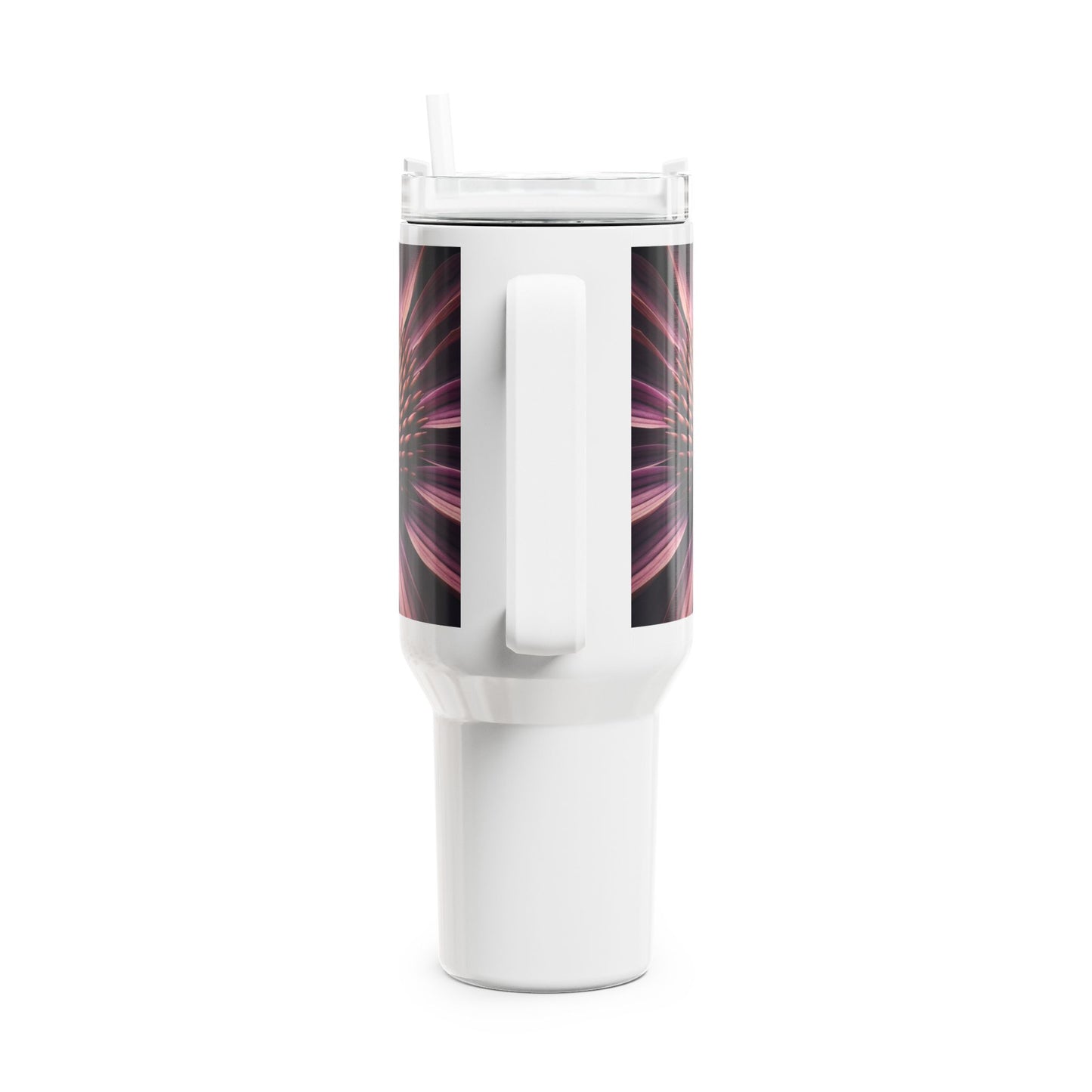 40oz Tumbler - Coneflower Bloom Design