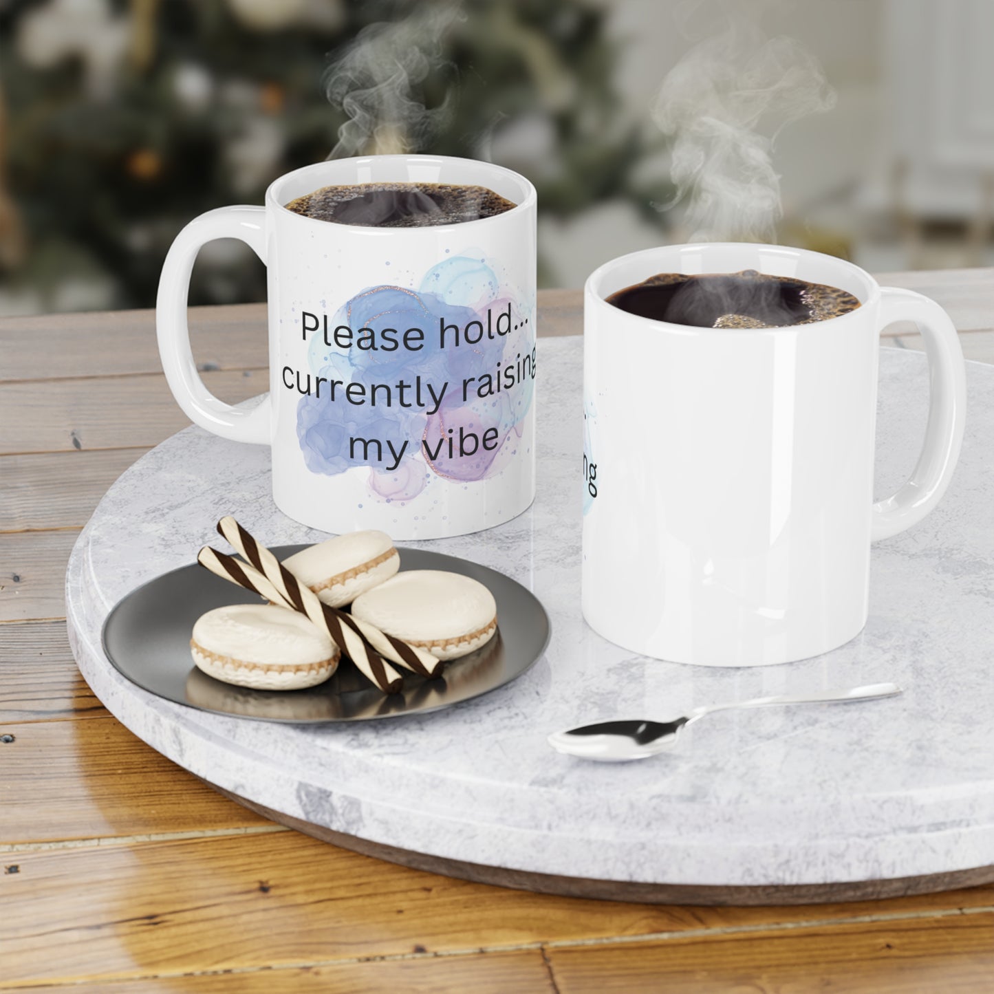 Energy Humor Ceramic Mug, Funny Coffee Cup, Sarcastic Tea Mug, Positive Vibes Drinkware, Gift for Coworker, Inspirational Quote Cup