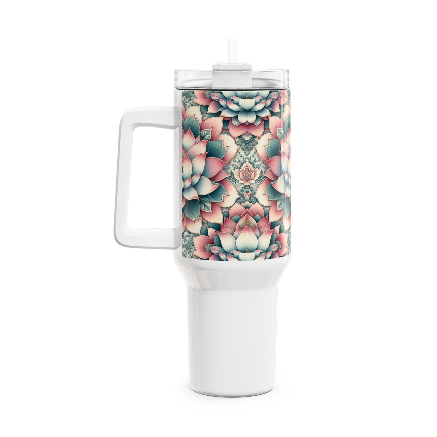 40oz Tumbler - Lotus Flower Insulated Drinkware