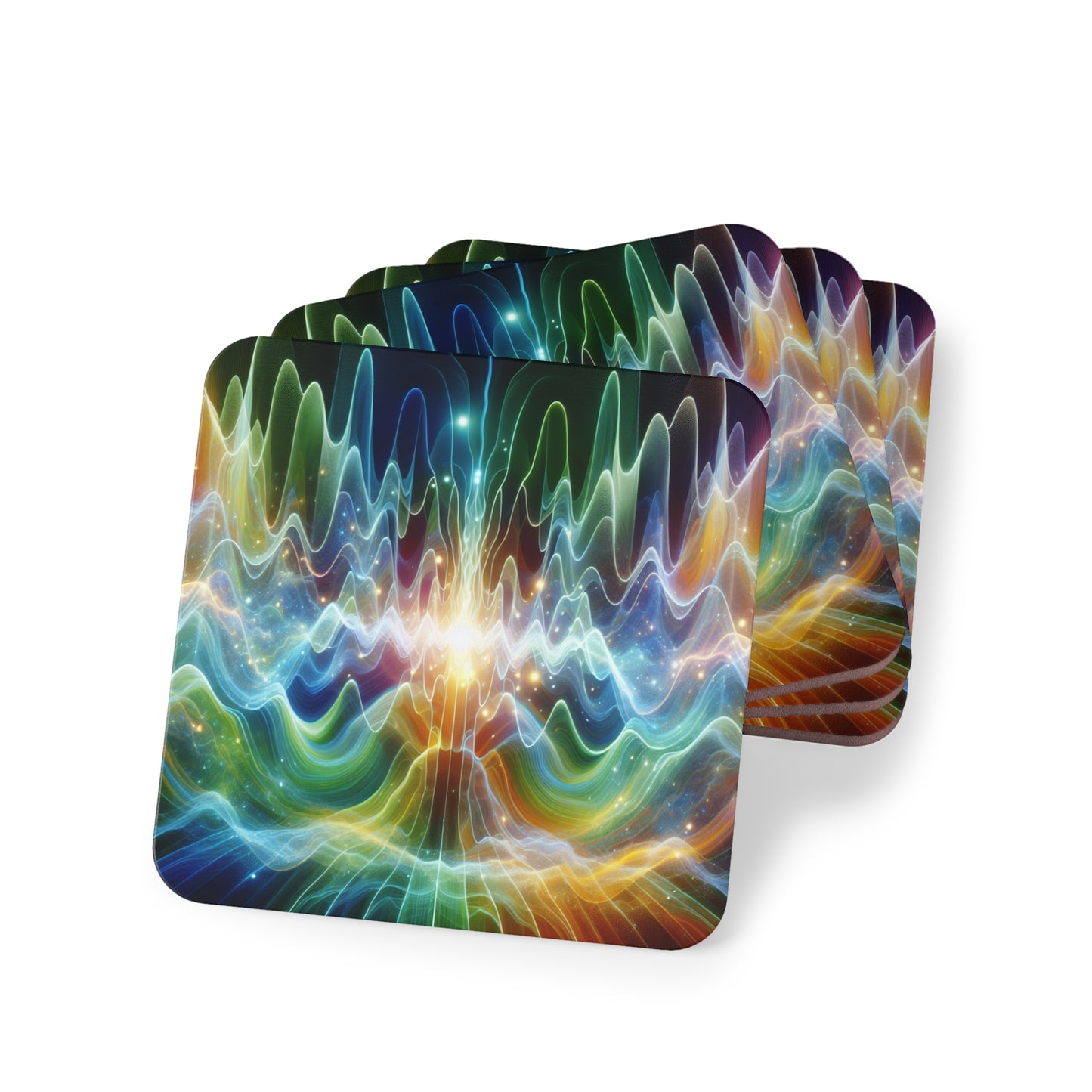 Coasters - Frequency Waves Design