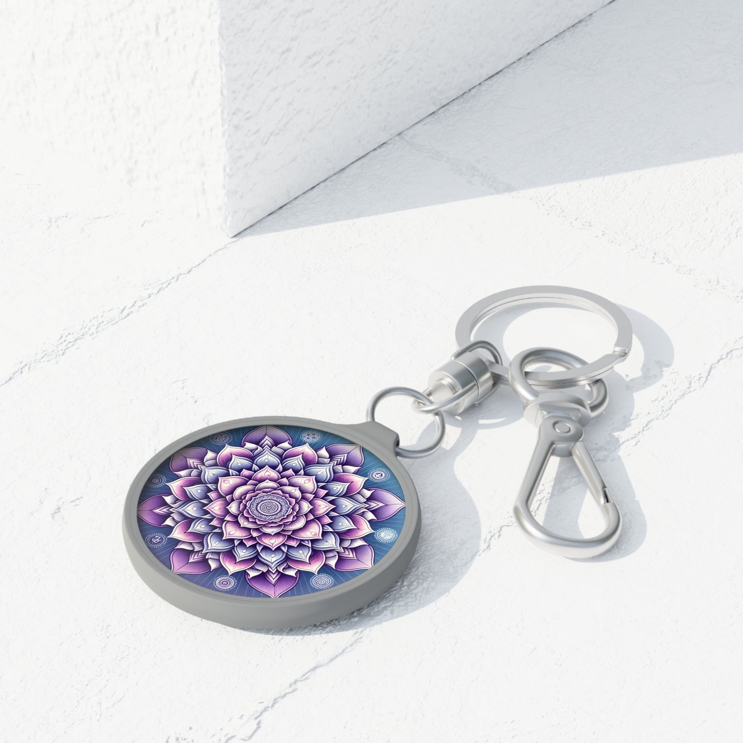 Keyring Tag - Crown Chakra