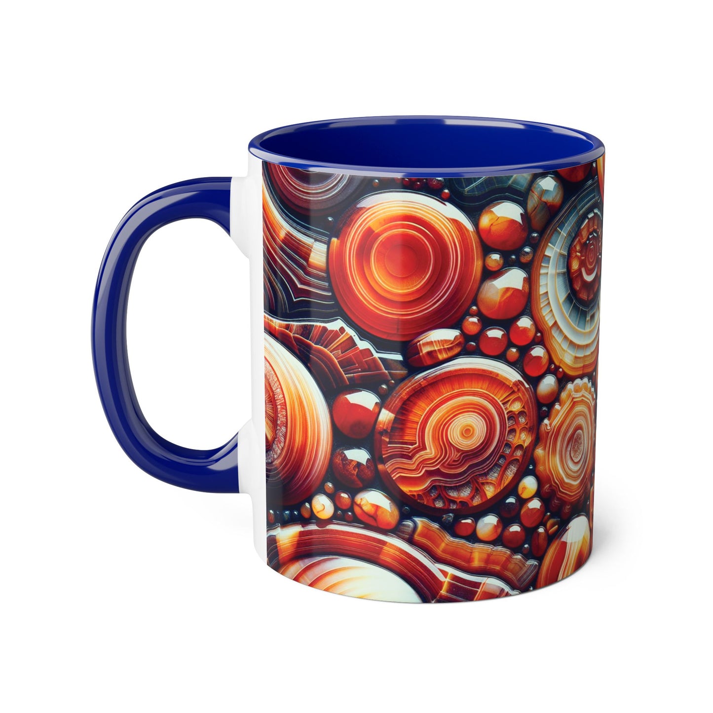 Mug - Carnelian Design Accent Mug, 11oz