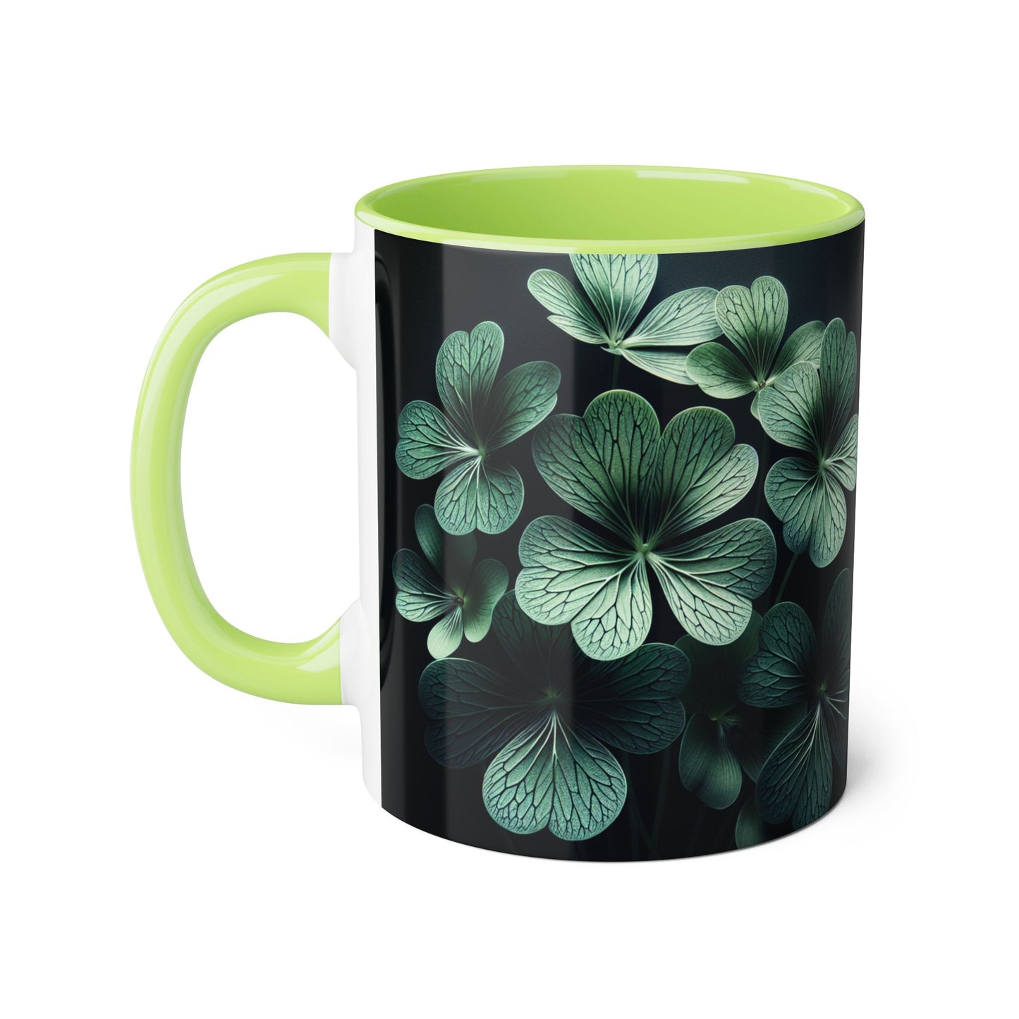 Oxalis Accent Mug, Floral Coffee Cup, Botanical Tea Mug, Nature Lover Gift, Plant Lady Mug, Unique Garden Drinkware