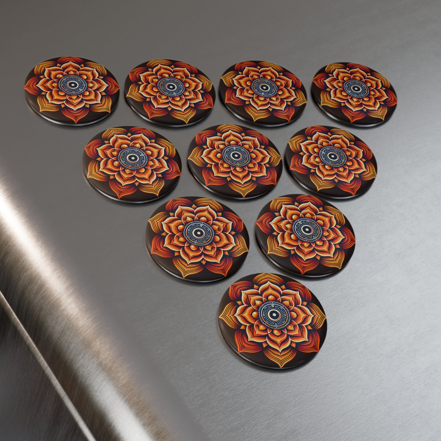 Button Magnet - Sacral Chakra