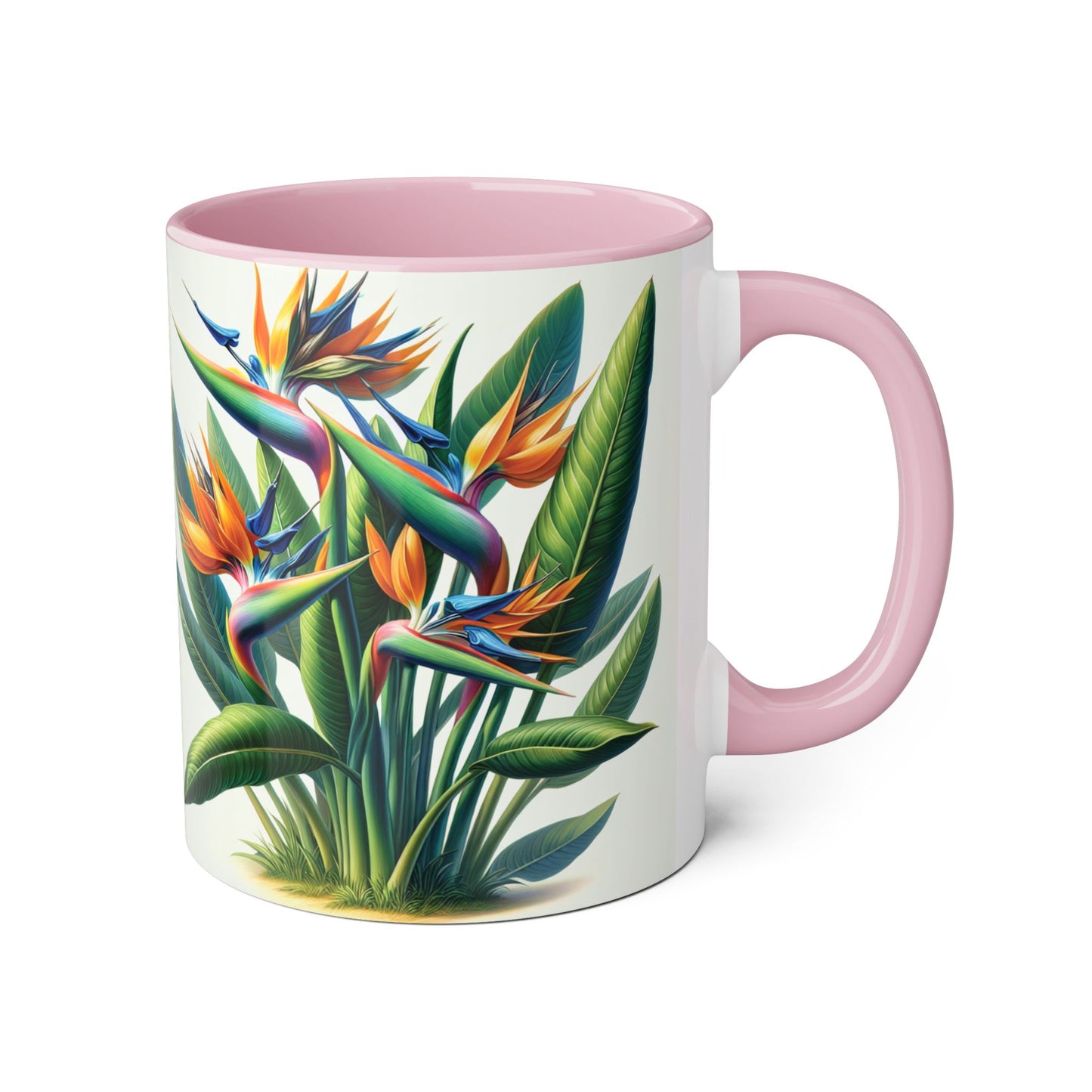 Bird of Paradise Plant Gift, Coffee Cup, Tea Mug, Botanical Kitchen Decor, Nature Lover, Housewarming Present, Tropical Vibes