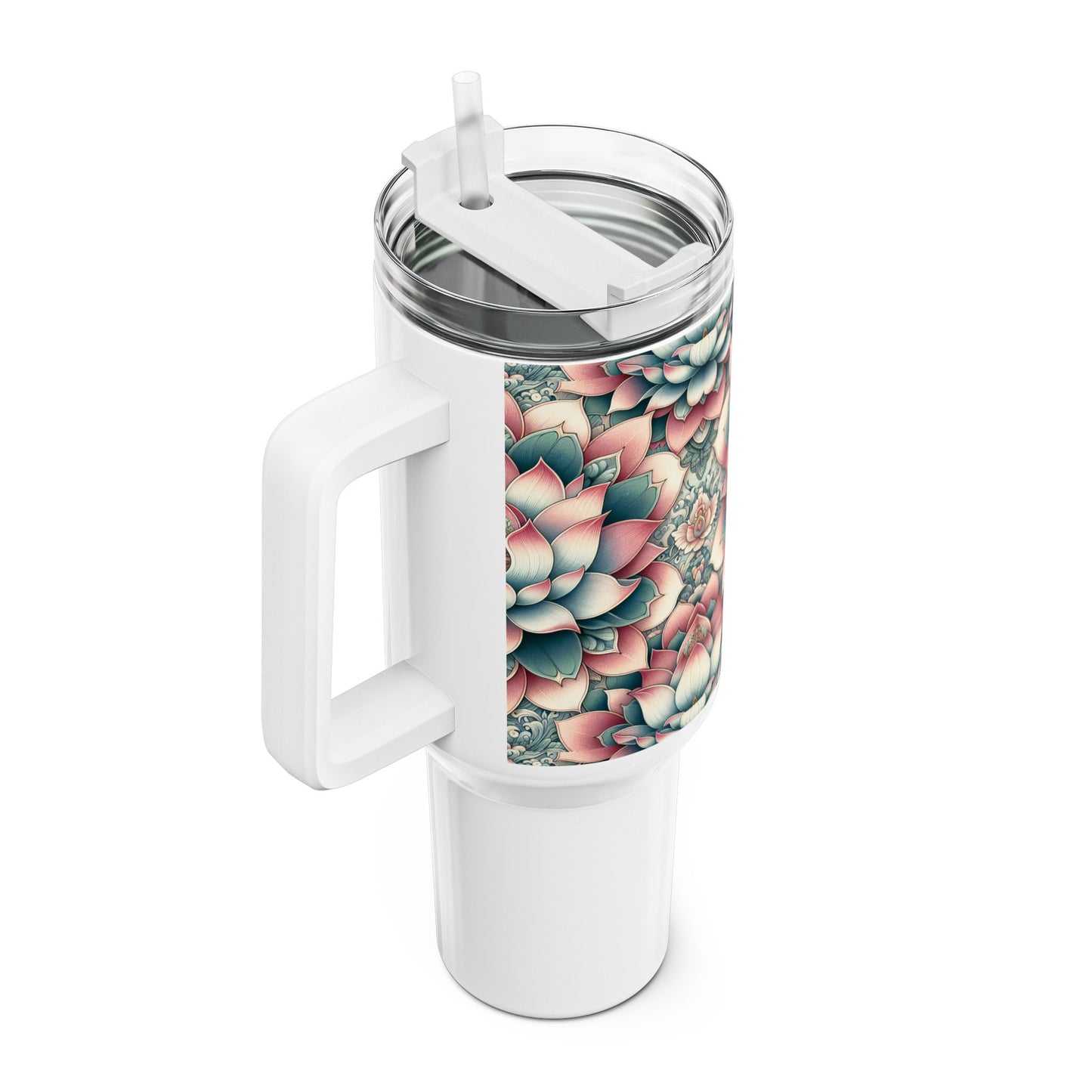 40oz Tumbler - Lotus Flower Insulated Drinkware