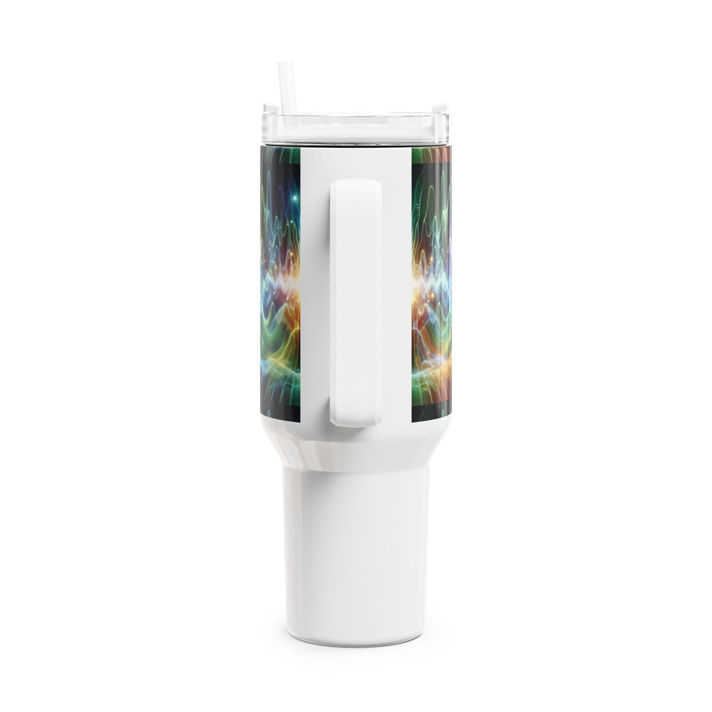 40oz Tumbler - Healing Frequency Waves Design