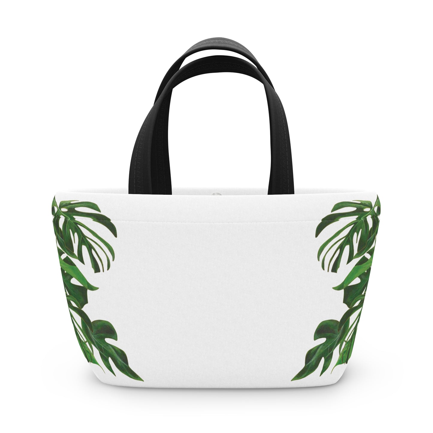 Tropical Monstera Lunch Bag - Insulated Tote for Work, School, Picnics, Gifts, Summer Outings