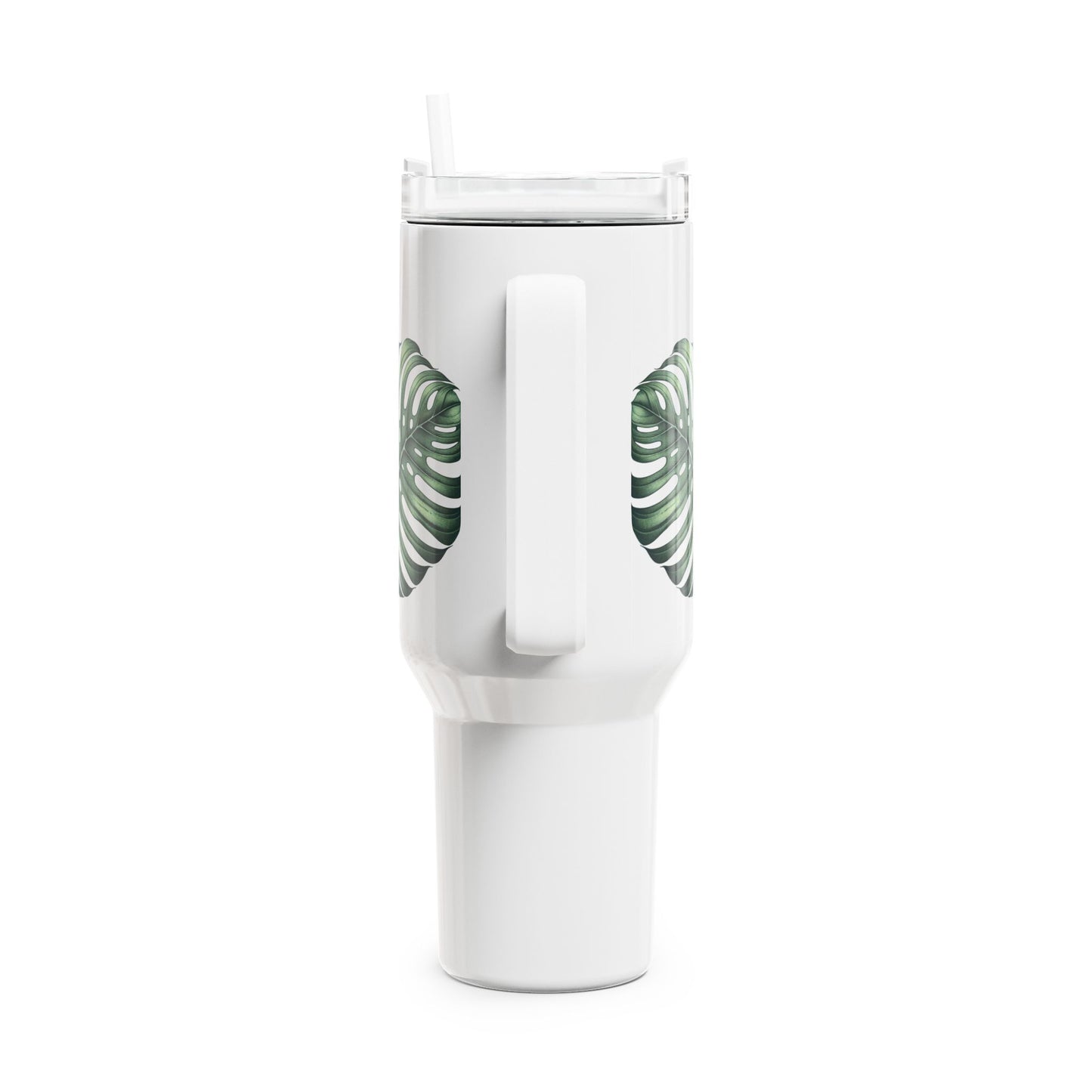 40oz Tumbler - Monstera Leaf Design
