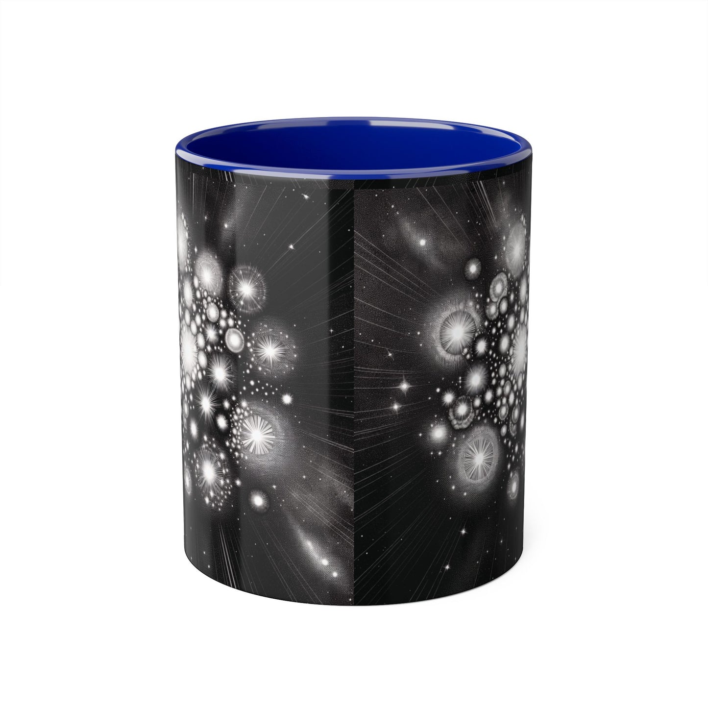 Star Cluster Accent Mug, Celestial Coffee Cup, Galaxy Tea Mug, Space Lover Gift, Astronomy Kitchen Decor, Unique Cosmic Drinkware