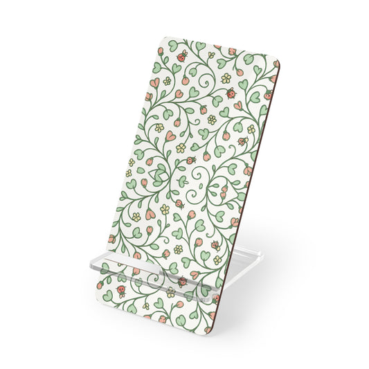 Mobile Display Stand - floral vine design