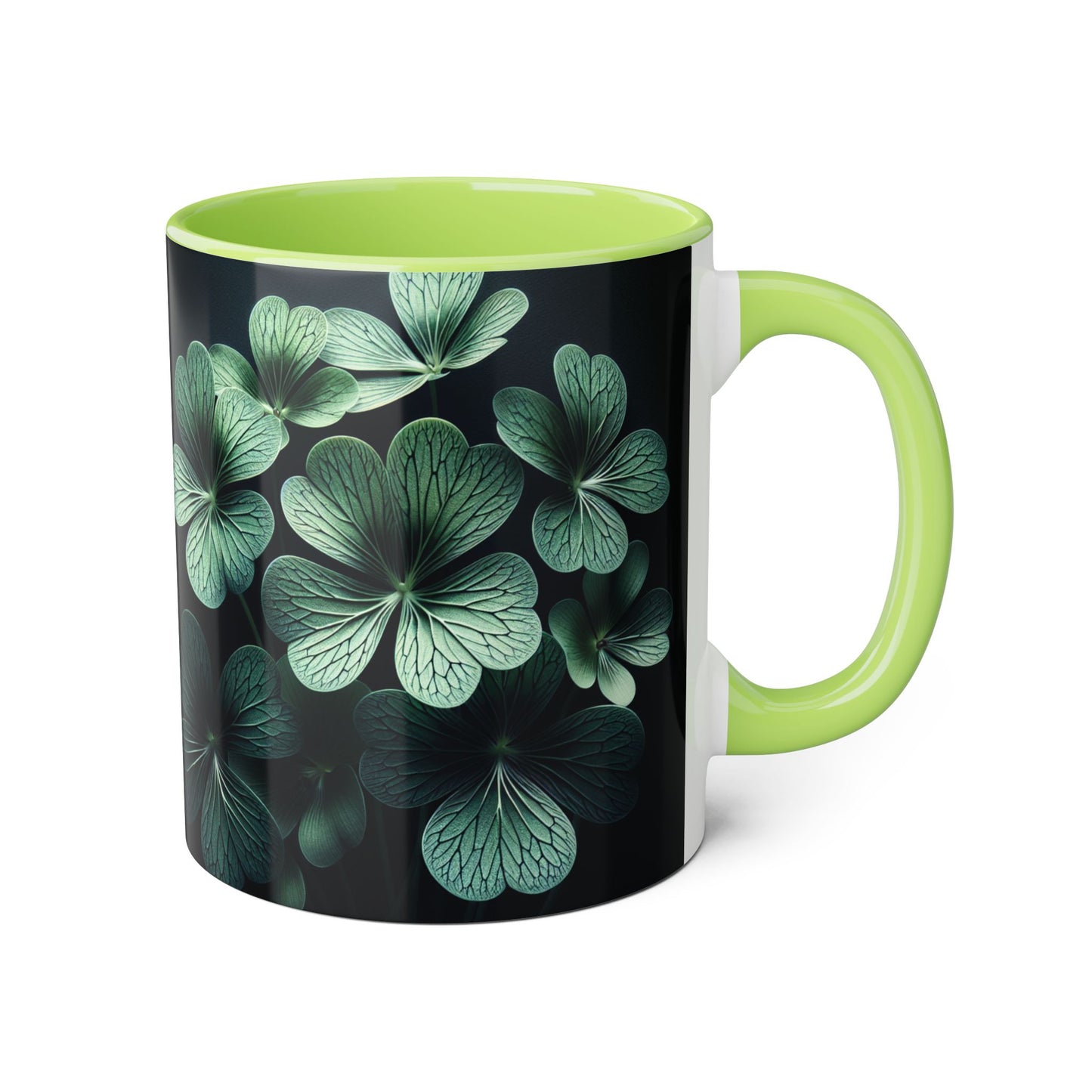 Oxalis Accent Mug, Floral Coffee Cup, Botanical Tea Mug, Nature Lover Gift, Plant Lady Mug, Unique Garden Drinkware