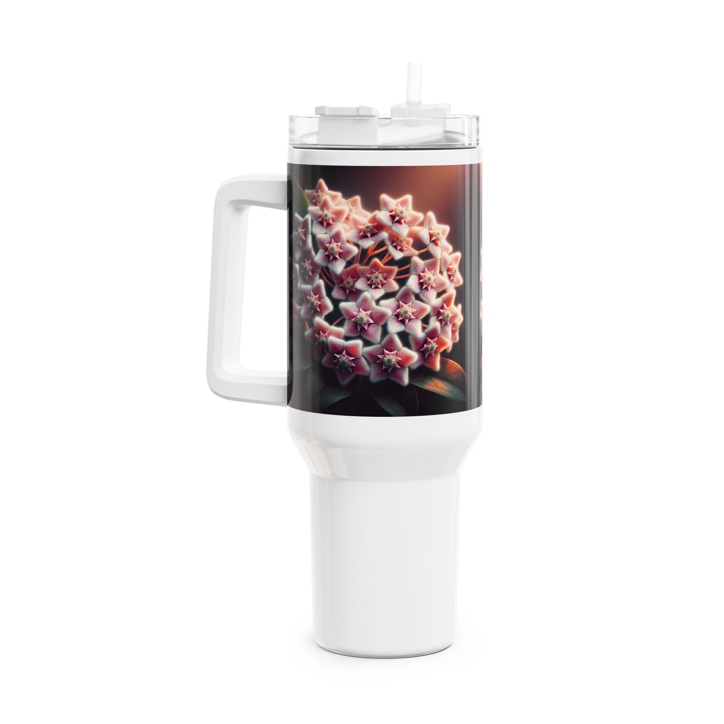 40oz Tumbler - Hoya Blooms Design