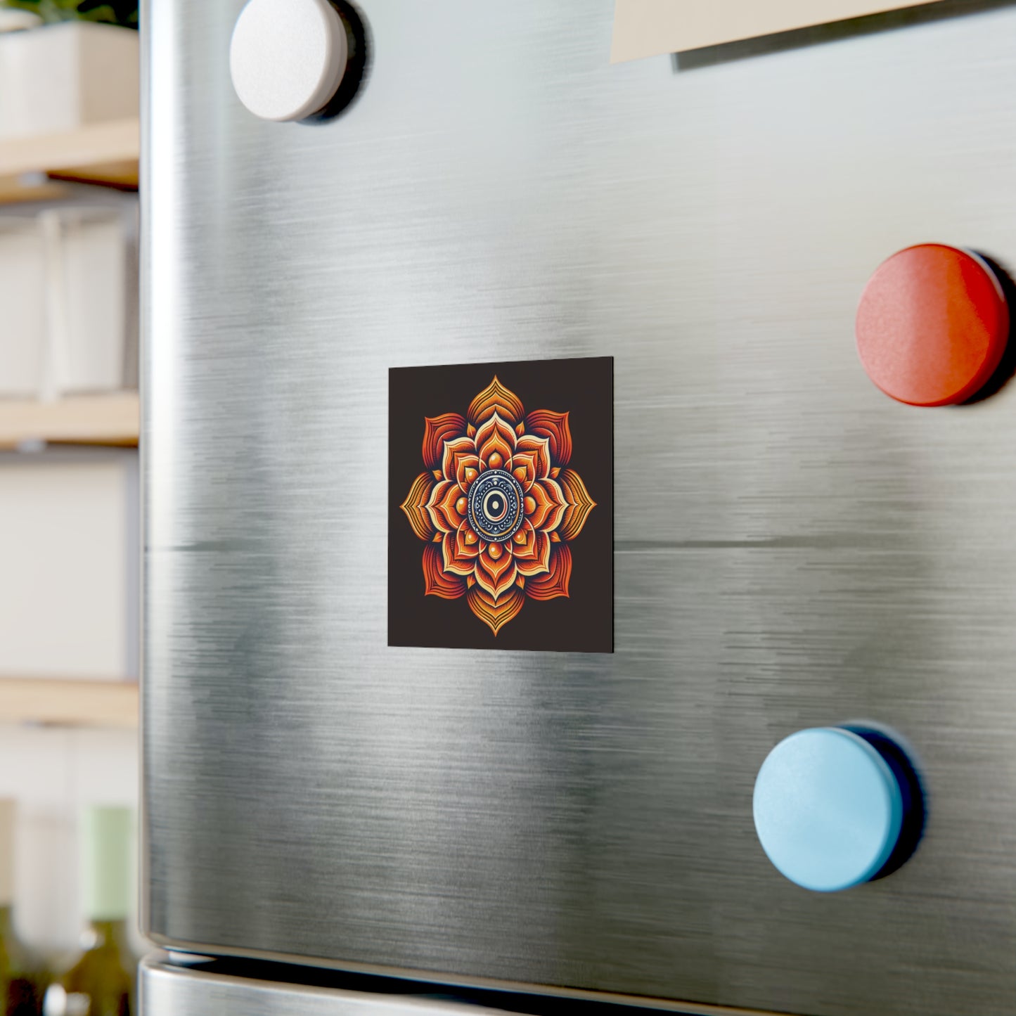 Square Magnet - Sacral Chakra