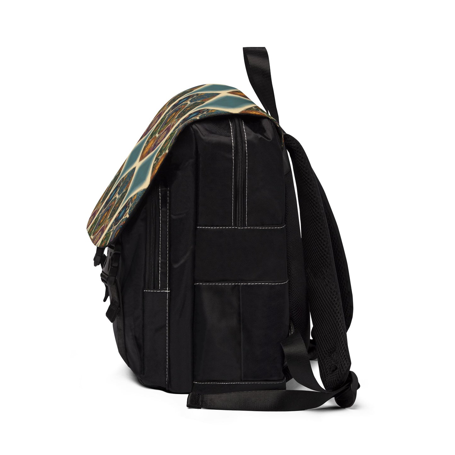 Spiritual Inspired Shoulder Backpack | Trendy Bag for Daily Use, Travel, School, Great Gift Idea, Bohemian Style