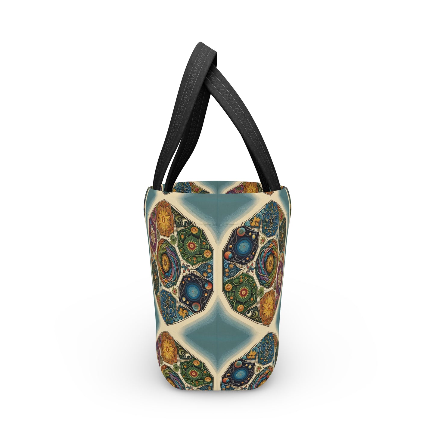 Floral Lunch Bag - Stylish Insulated Tote for Work & Picnics