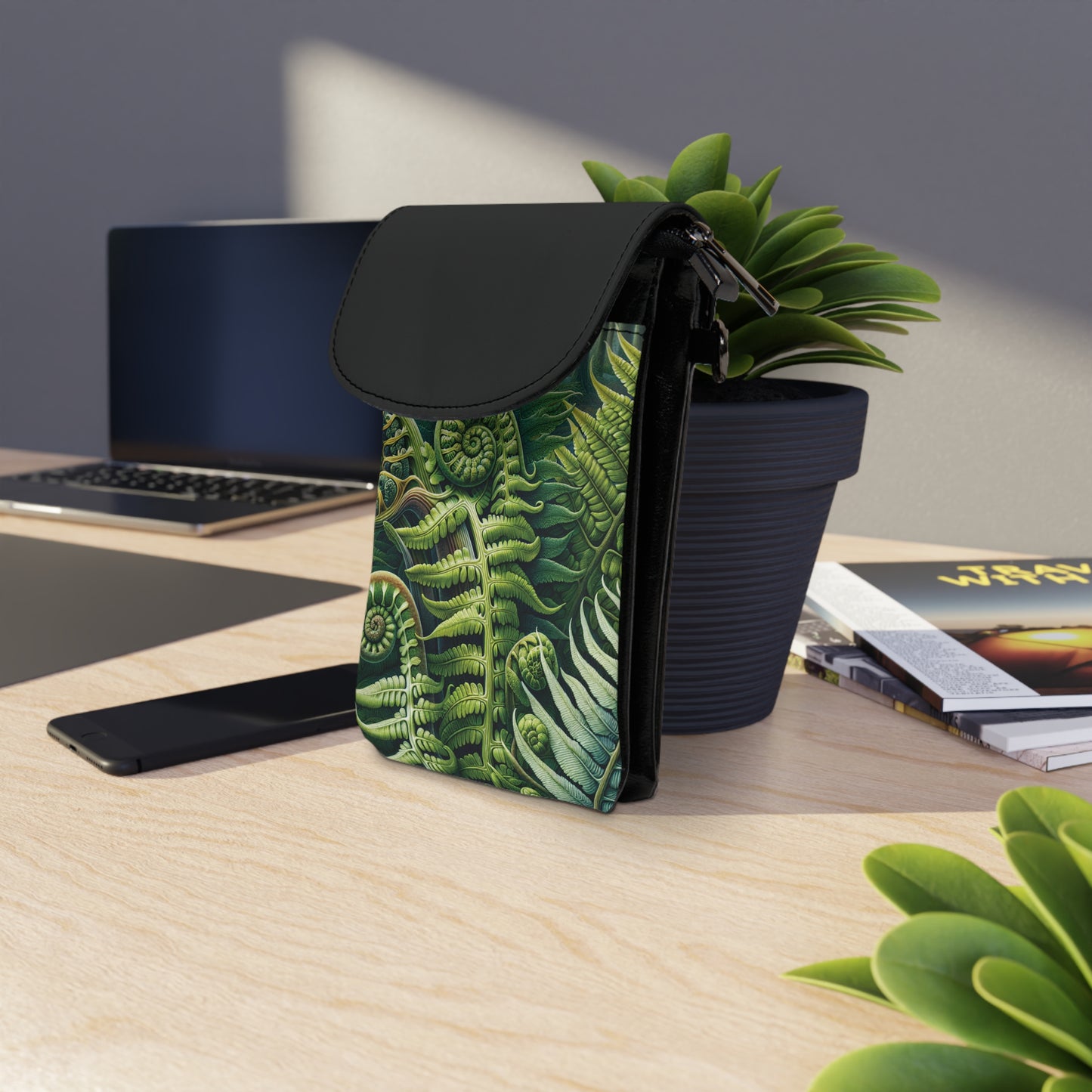 Phone Wallet - Fern Leaf